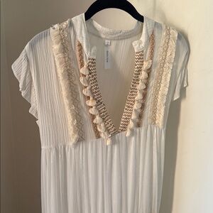 Gauze bohemian dress bought in France.